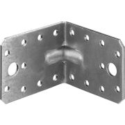 ЗУБР УКУ-2.5, 55 x 70 x 70 x 2.5 мм, цинк, усиленный крепежный уголок (31011-70)