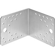 ЗУБР УК-2.0, 90 x 105 x 105 x 2 мм, цинк, крепежный уголок (310126-90-105)