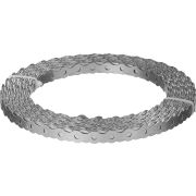 ЗУБР Волна, 12 x 0.5 мм, 25 м, цинк, перфорированная вентиляционная лента (310246-12)