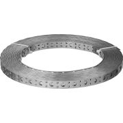 ЗУБР ПВЛ, 20 x 0.5 мм, 25 м, цинк, перфорированная вентиляционная лента прямая (310247-20-05)