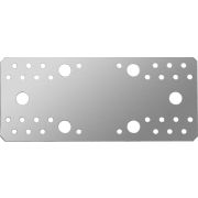 ЗУБР КП-2.5, 210 x 90 x 2.5 мм, цинк, крепежная пластина (31023-210)