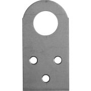 ЗУБР ПР-2.0, 75 x 40 x 2 мм, прямая проушина для навесных замков (31038-75)