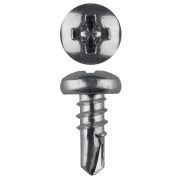 ЗУБР КЛМ-СЦ, 9.5 х 3.5 мм, цинк, конусная головка 22000 шт (22 кг.), саморез со сверлом для листового металла (4-300170-35-09)