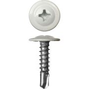 ЗУБР ПШМ-С 9003 16 х 4.2 мм, белый, 500 шт (0,83 кг.), саморез с пресс-шайбой и сверлом (300211-42-016-9003)