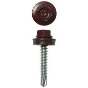 ЗУБР СКД 3005, 29 х 4.8 мм, тем.-красн., 2500 шт (12,6 кг.), кровельный саморез, Профессионал (4-300310-48-029-3005)