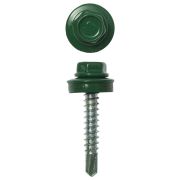 ЗУБР СКД 6002, 29 х 4.8 мм, зелёный лист, 400 шт (2,15 кг.), кровельный саморез, Профессионал (4-300315-48-029-6002)