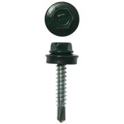 ЗУБР СКД 6005, 35 х 4.8 мм, зелёный насыщ., 380 шт (1,98 кг.), кровельный саморез, Профессионал (4-300315-48-035-6005)