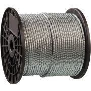 ЗУБР DIN 3055, свивка 6 x 7 + FC, 8 мм, L 80 м, стальной трос, Профессионал (4-304110-08)