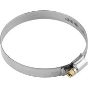 ЗУБР НХ-12Н, 25 - 40 мм, накатная лента 12 мм, 100 шт, нержавеющий хомут, Профессионал (37822-25-40-100)