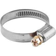 ЗУБР НХ-9Н, 35 - 50 мм, накатная лента 9 мм, 5 шт, нержавеющий хомут, Профессионал (3787-35-50)