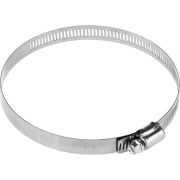 ЗУБР НХ-12П, 105 - 127 мм, просечная лента 12.7 мм, 2 шт, нержавеющий хомут, Профессионал (37815-105-127-2)