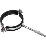 ЗУБР 3″, цинк, 1 шт, трубный хомут с сантехнической шпилькой и дюбелем (37866-87-94)