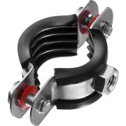 ЗУБР 3/4″, цинк, 9 шт, трубный хомут с гайкой (37850-25-29)