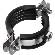 ЗУБР 1 1/4″, цинк, 8 шт, трубный хомут с гайкой (37850-40-45)