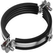 ЗУБР 2 1/2″, цинк, 6 шт, трубный хомут с гайкой (37850-75-80)