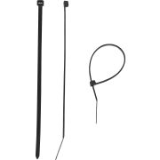 ЗУБР КС-Ч1, 9 x 550 мм, нейлон РА66, 50 шт, черные, кабельные стяжки, Профессионал (309030-90-550)