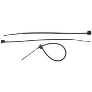 ЗУБР КС-Ч2, 2.5 x 100 мм, нейлон РА66, 50 шт, черные, кабельные стяжки, Профессионал (4-309037-25-100)