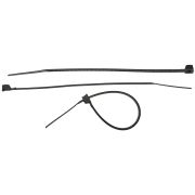 ЗУБР КС-Ч2, 2.5 x 150 мм, нейлон РА66, 50 шт, черные, кабельные стяжки, Профессионал (4-309037-25-150)