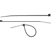 СИБИН ХС-Ч, 7.6 x 400 мм, нейлон РА66, 100 шт, черные, хомуты-стяжки (3788-76-400)