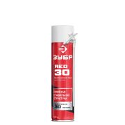 ЗУБР RED 30, 400 мл, адаптерная, всесезонная, SVS, выход до 22 л, монтажная пена (41140)