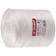 ЗУБР d 2.0 мм, 400 м, 1600 текс, 22 кгс, белый, полипропиленовый шпагат (50100-400)