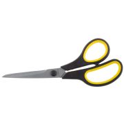 STAYER 195 мм, изогнутые двухкомпонентные ручки, хозяйственные ножницы (40466-19)