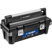 ЗУБР УМЕЛЕЦ-25, 650 x 275 x 265 мм, (25″), пластиковый ящик для инструментов, Профессионал (38141-25)