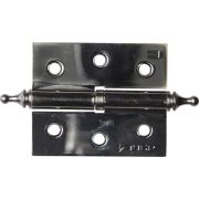 ЗУБР 75 х 63 х 2.5 мм, разъемная, правая, цвет хром (CP), 2 шт, карточная петля (37605-075-2R)