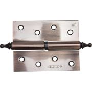 ЗУБР 100 х 75 х 2.5 мм, разъемная, правая, цвет старая медь (AC), 2 шт, карточная петля (37605-100-6R)