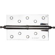 ЗУБР 125 х 75 х 2.5 мм, разъемная, левая, цвет хром (CP), 2 шт, карточная петля (37605-125-2L)