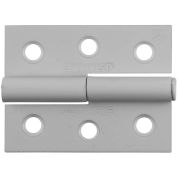 STAYER 65 x 48 x 2.0 мм, разъемная, правая, цвет белый, карточная петля (37613-65-2R)