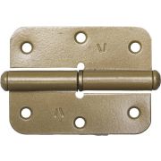 ПН-85, 85 x 41 х 2.5 мм, левая, цвет золотой металли, карточная петля (37643-85L)