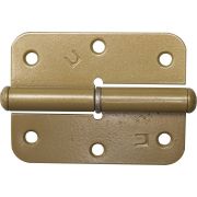 ПН-85, 85 x 41 х 2.5 мм, правая, цвет золотой металлик, карточная петля (37643-85R)