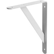 STAYER 250 х 200 х 30 х 4 мм, белый, усиленный уголок-кронштейн (37421-1)