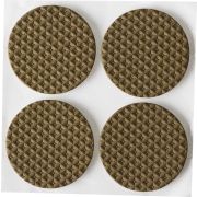 STAYER d 35 мм, 4 шт, коричневые, ЭВА, мебельные накладки (40914-35)