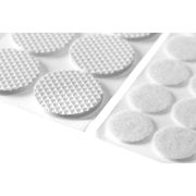 STAYER белые, самоклеящиеся, 98 шт, набор мебельных накладок (40917-H98)