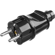 STAYER MAXElectro, черная, 16 А/220 В, 1300 Вт, прямая вилка (55160-B)