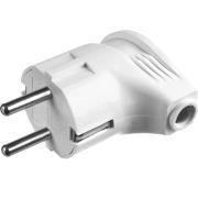 STAYER MAXElectro, белая, 16 А/220 В, 1300 Вт, угловая вилка (55161-W)