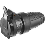 ЗУБР IP44, 16 A/220 В, обрезиненная розетка, Профессионал (55187-B)