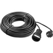 ЗУБР ПВС-207-Ш, ПВС, 2 x 0.75 мм2, 50 м, 2200 Вт, силовой удлинитель-шнур (55023-50)