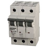 СВЕТОЗАР ВА-60П, 3P, 25А, C, 6кА, автоматический выключатель, Премиум (SV-49023-25-C)