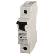 СВЕТОЗАР ВА-100П, 1P, 63А, C, 10кА, автоматический выключатель, Премиум (SV-49031-63-C)