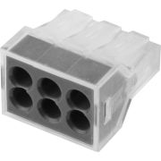 СВЕТОЗАР 400 В, 24 А, 0.75 - 2.5 мм2, 2шт, соединительная 6-ти проводная клемма (49170-6)