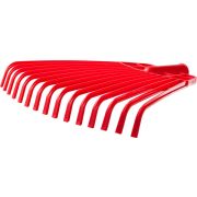 GRINDA GQ-15, 15 плоских зубцов размеры 350 х 40 х 310 мм, без черенка, первичный полиэтилен, веерные грабли (421879)