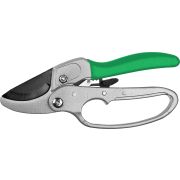 РОСТОК PC-33, 200 мм, углеродистая сталь, храповый механизм, с эфесом, с алюминиевыми рукоятками, покрытие ПВХ, контактный секатор (423008)