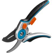 GRINDA P-29, 210 мм, закаленная сталь, усиленная конструкция с эргономичными алюминиевыми рукоятками, плоскостной секатор, PROLine (423429)