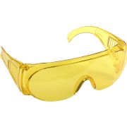STAYER MASTER, открытого типа, жёлтые, монолинза с дополнительной боковой защитой и вентиляцией, защитные очки (11042)