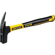 STAYER Hercules, 600 г, молоток кровельщика с фиберглассовой рукояткой, Professional (20201)
