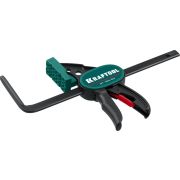 KRAFTOOL GT-160/60, 160/60 мм, универсальная, быстрозажимная, в T-track, пистолетная струбцина (32237)