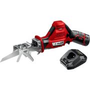 ЗУБР С1-12, 12 В, 80 мм, 1 АКБ (2 А·ч), сабельная пила (СПЛ-125-21)